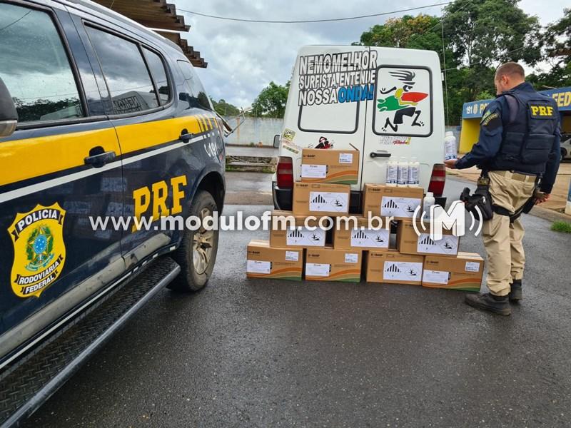 Agrotóxicos falsificados e rebites são apreendidos pela PRF na...