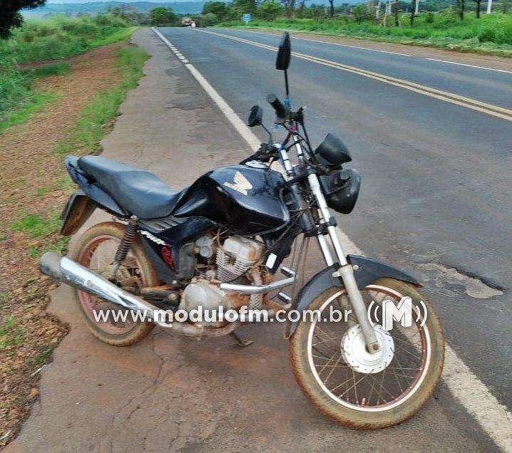 Moto furtada há 1 ano em Uberlândia é recuperada...