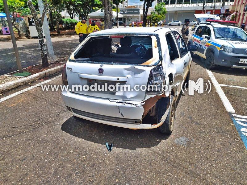 Homem em condicional furta veículo, provoca acidente e acaba preso