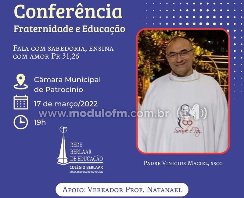 Conferência sobre a Campanha da Fraternidade de 2022 será...