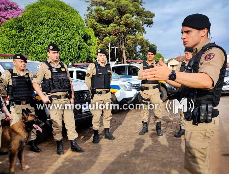 PM cumpre mandados de busca e apreensão em Operação...