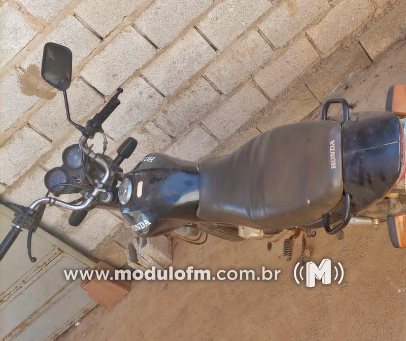 Receptador é preso e motocicleta furtada é recuperada