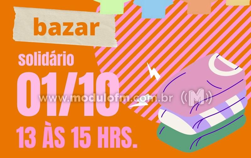 Bazar beneficente “Ensinamentos de Jesus” será realizado neste sábado...
