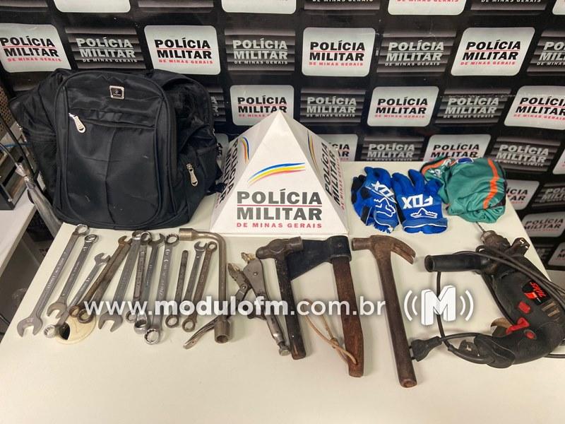 Suspeito de diversos furtos é preso após nova tentativa...