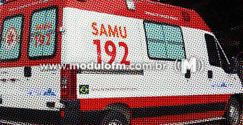 Jovem motociclista é socorrida ao Pronto Socorro após colisão com veículo