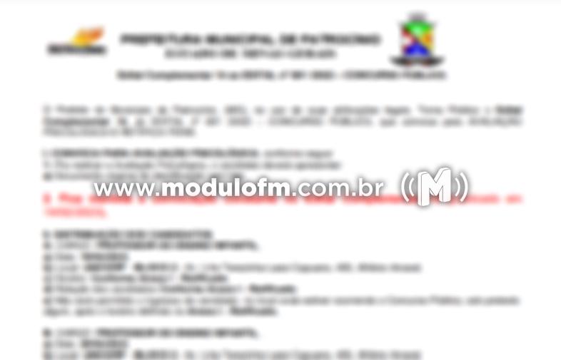 Publicada retificação nos convocados para a próxima etapa do...