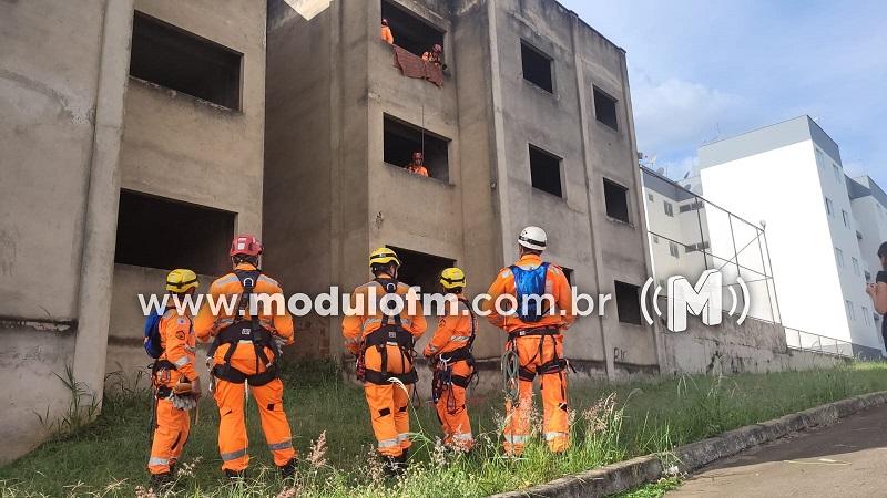 Bombeiros de Patrocínio e região realizam atividade prática de...