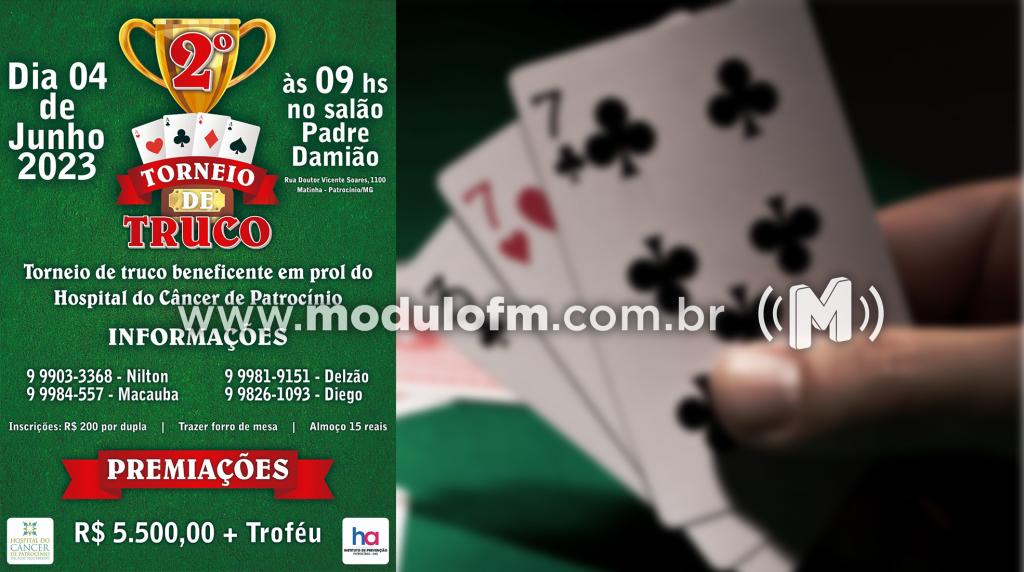 2º Torneio de truco em prol do Hospital do...