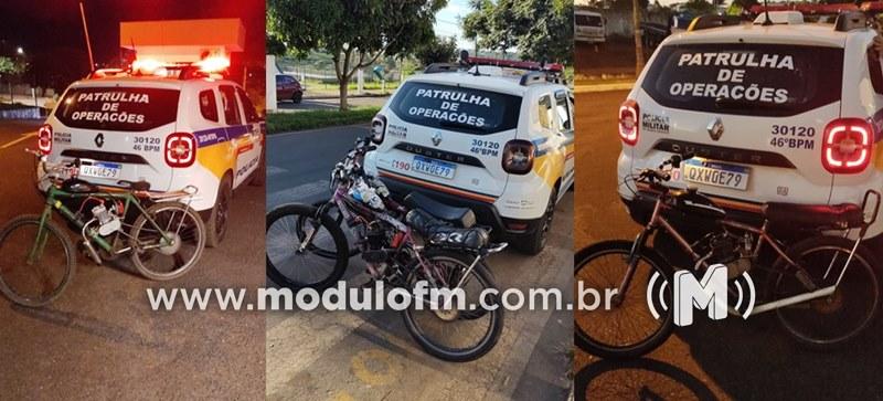 Operação contra bicicletas motorizadas barulhentas apreende 4 veículos em...