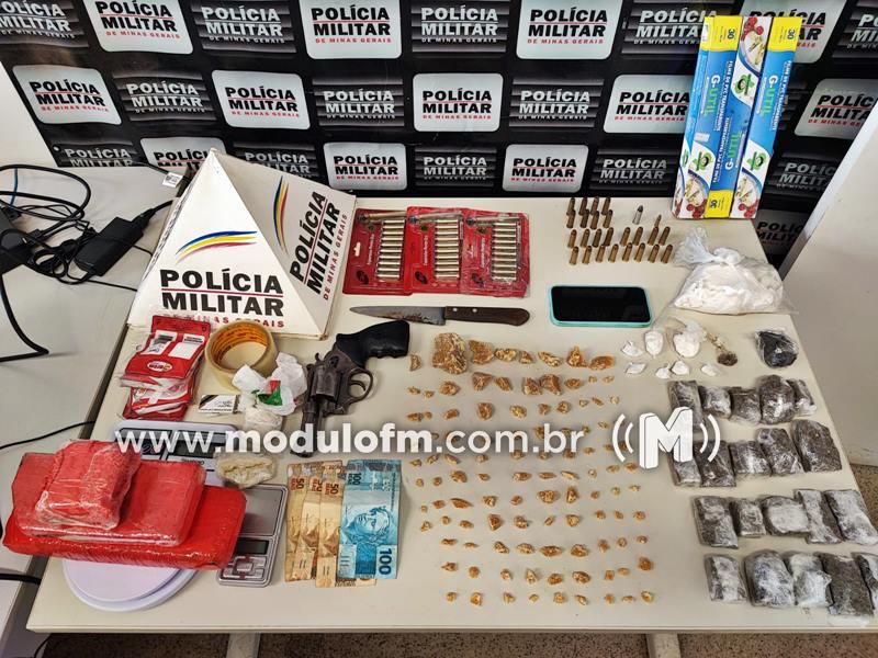 Operação policial resulta na apreensão de maconha, cocaína, haxixe...