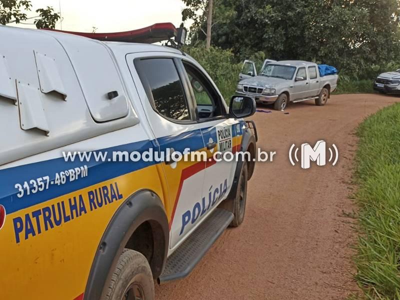Assalto em fazenda termina em troca de tiros e...