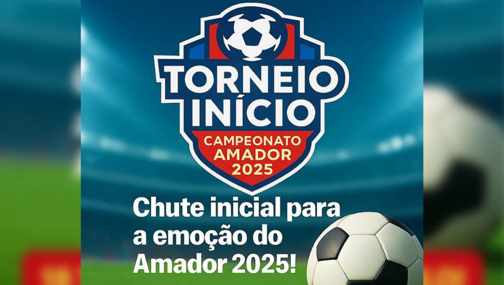 Com 18 equipes, Torneio Início do Campeonato Amador Unificado...