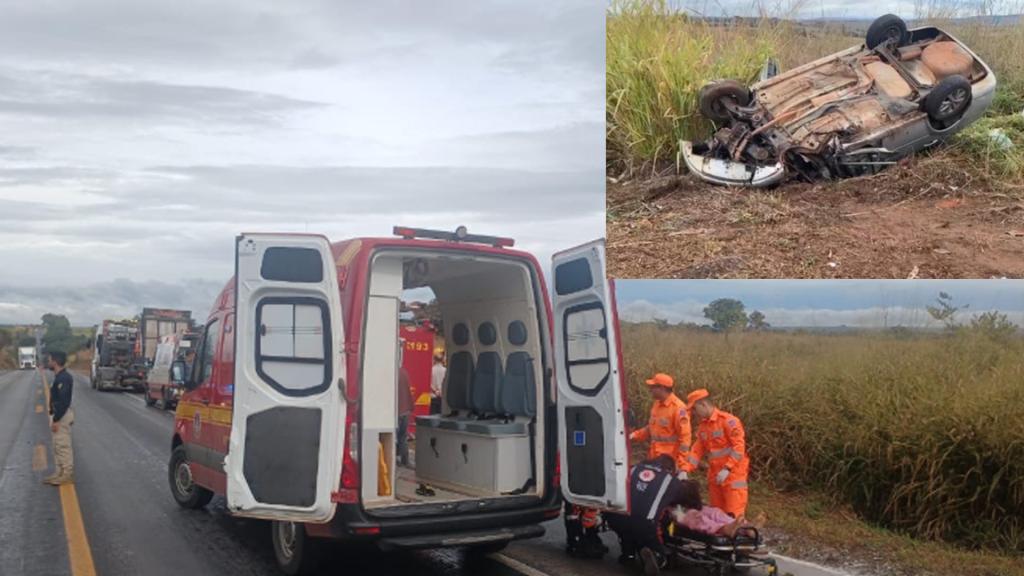 Acidente entre carro e carreta deixa um morto e...