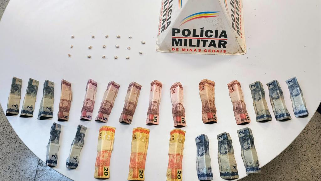 Homem é preso por tráfico de drogas no bairro Serra Negra, em Patrocínio