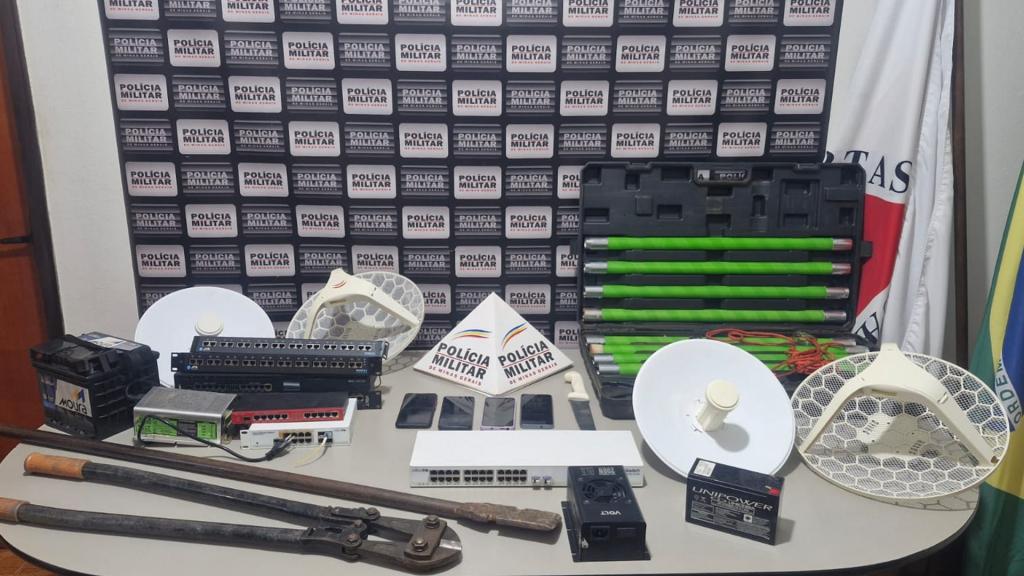 Polícia Militar desarticula quadrilha envolvida em furtos e receptação...