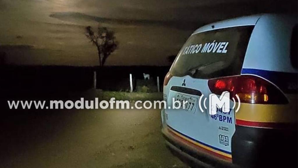 Residência no centro de Guimarânia é assaltada e PM...
