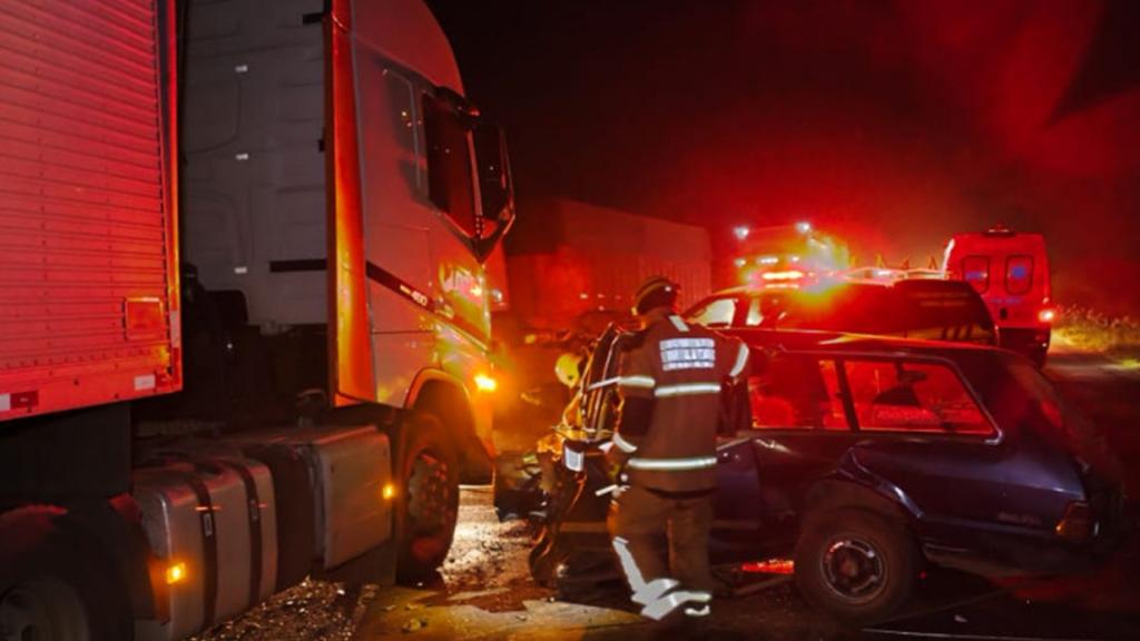 Grave acidente na MG-187, próximo a Ibiá, tira a...