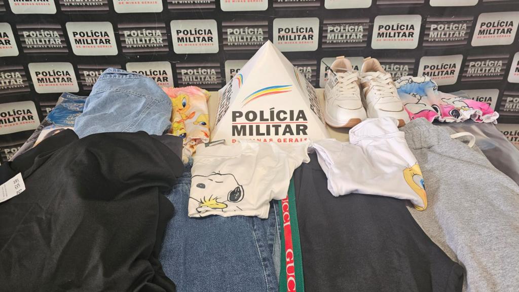 Velha conhecida da PM é presa após furtar lojas...