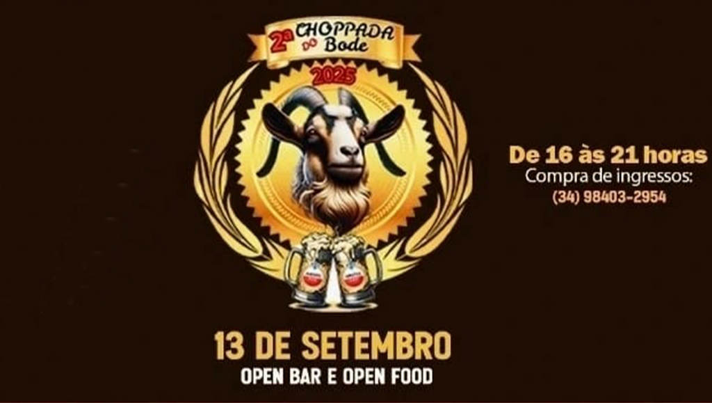 2ª Chopada do Bode muda de local e será realizada no Enxó Clube neste sábado