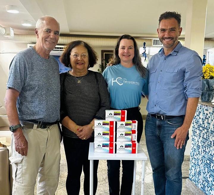 Hospital do Câncer de Patrocínio recebe doação de medicamento avaliado em mais de R$ 300 mil