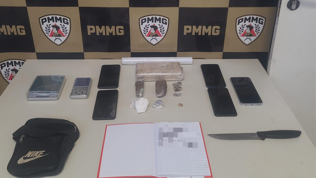 Homem é detido após invadir residência e agredir policiais em Patrocínio