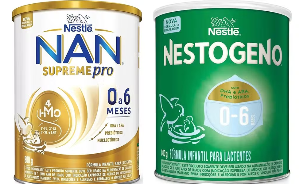 Anvisa proíbe venda de lotes de fórmulas infantis da Nestlé por risco de contaminação