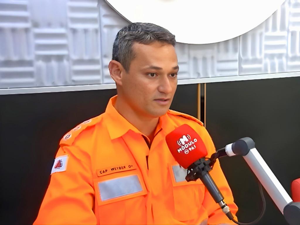 Após um ano, Capitão Weyber deixa comando do Corpo de Bombeiros de Patrocínio