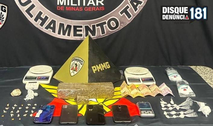 Três mulheres e um homem são presos por tráfico de drogas no Santo Antônio