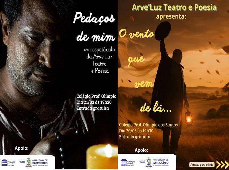 Espetáculos marcam 40 anos de carreira de Flávio Arvelos em Patrocínio