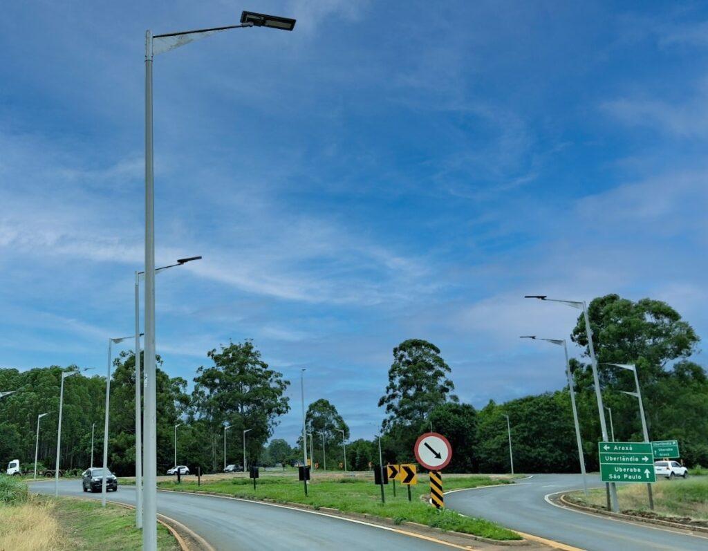 Trevo na MGC-462 em Patrocínio vai passar a contar com iluminação, segundo concessionária