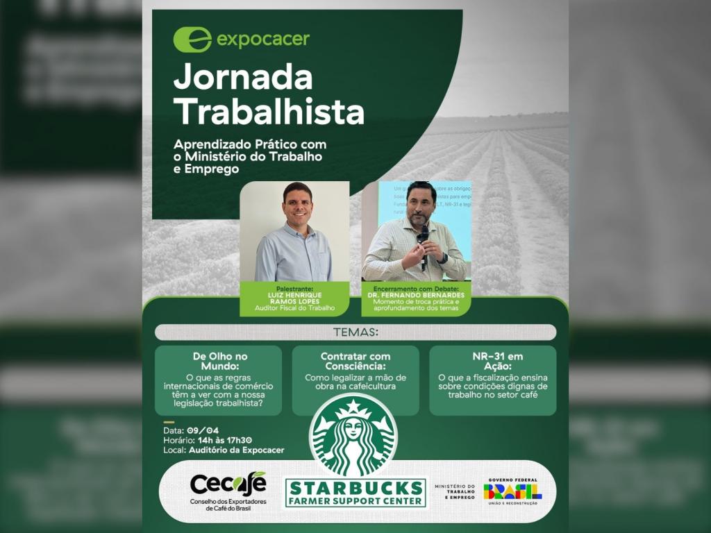 Expocacer realiza encontro sobre contratação de trabalhadores para a colheita