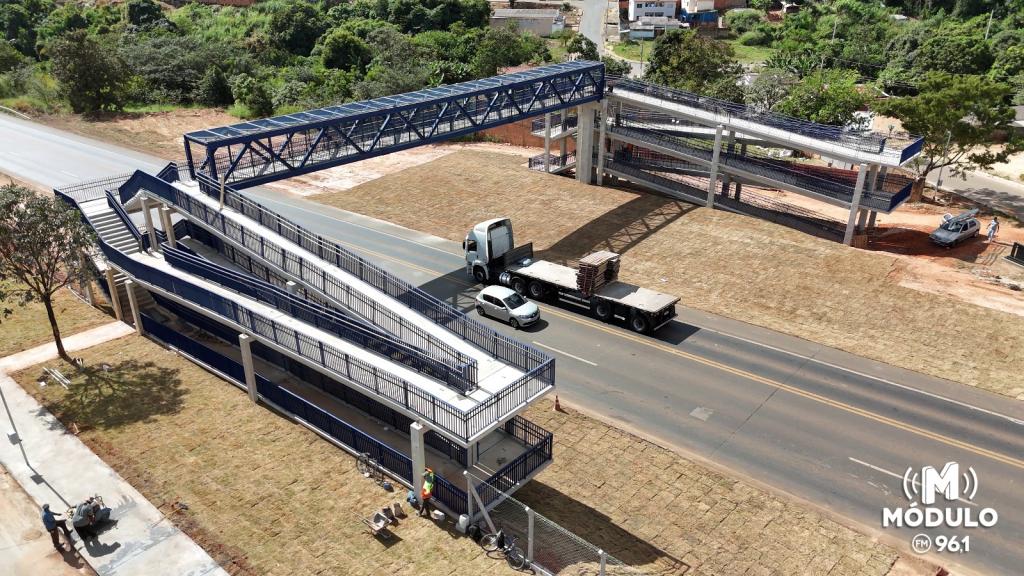 Imagem 3 do post Nova passarela da BR-365 será entregue amanhã em Patrocínio após décadas de espera
